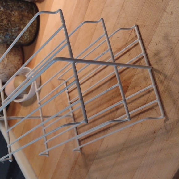 Vintage Coated Wire Kitchen Wrap Holder - Picture 3 of 7